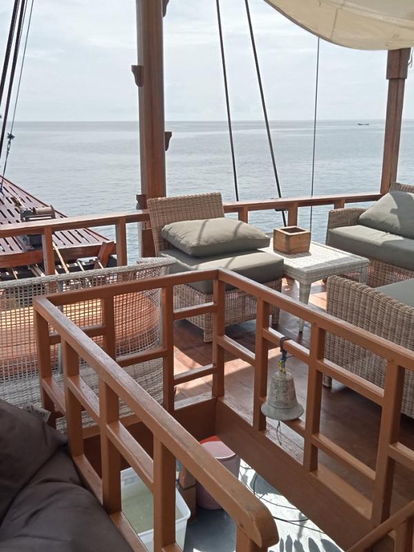 Top Deck Chill out area