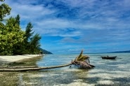 Crystal clear waters of Raja Ampat...